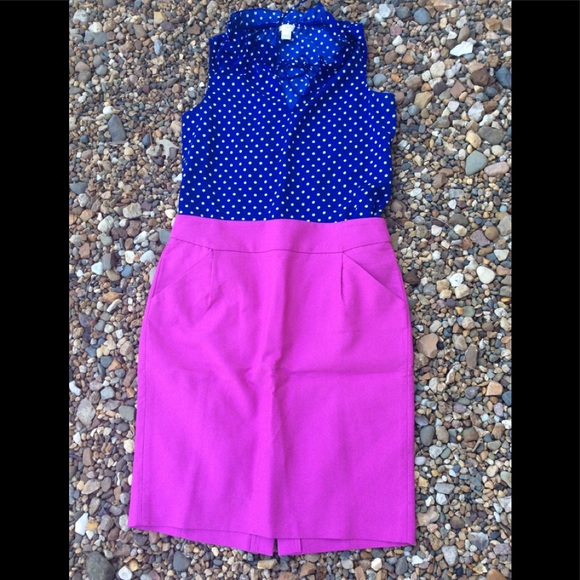 J. Crew Tops - J.Crew dotted top